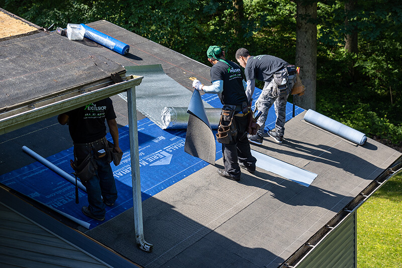 Roof installation and replacement services by Excelsior Roofing in Pennsylvania